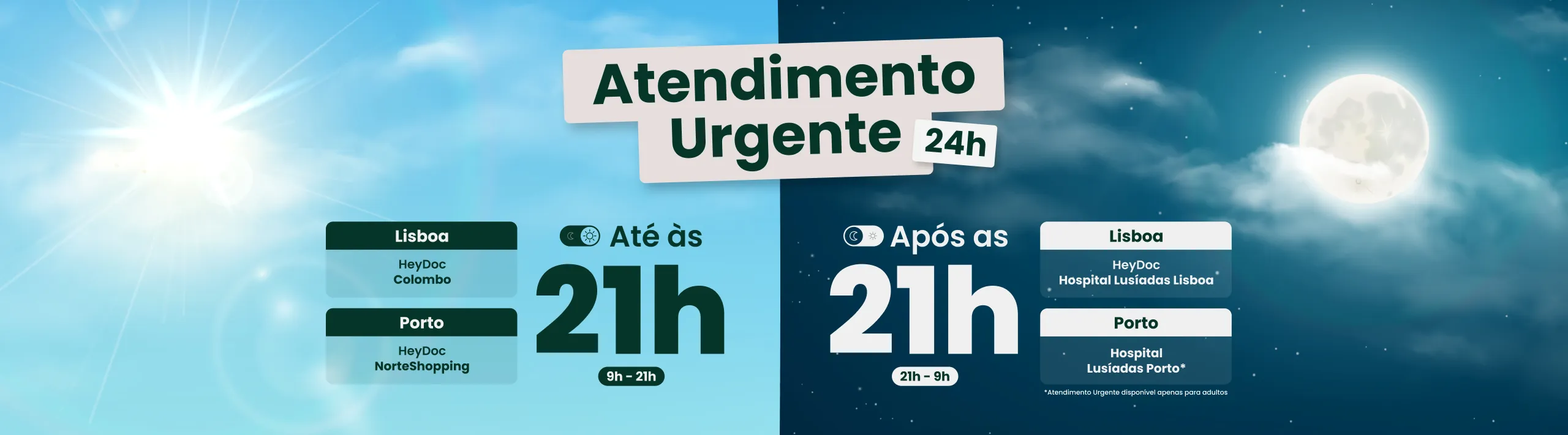 Atendimento urgente 24h
